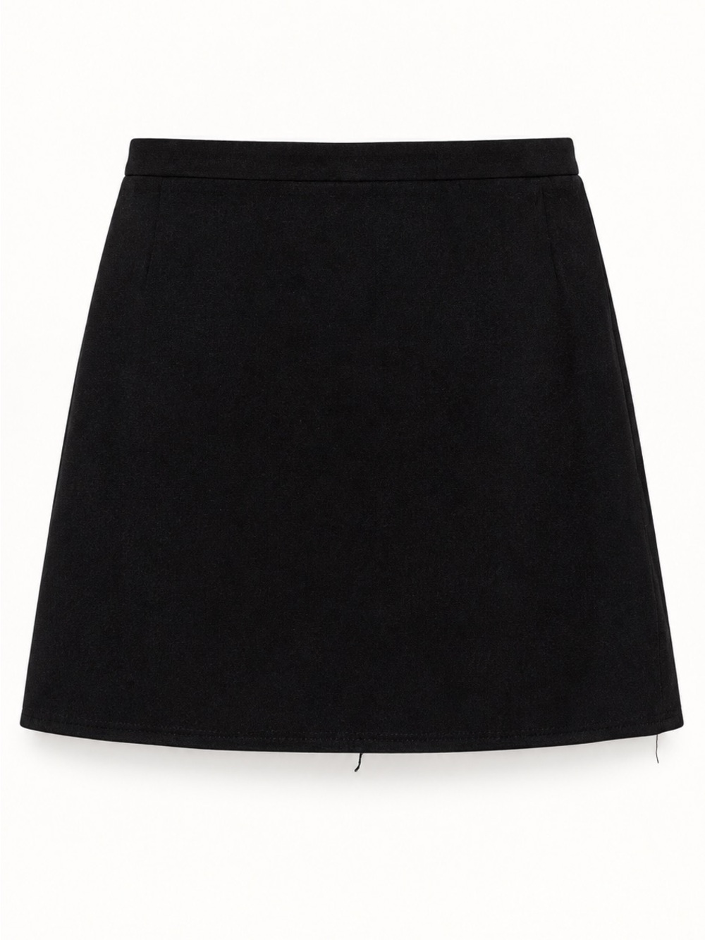 PrettyLittleThing Black Mini A-Line Skirt